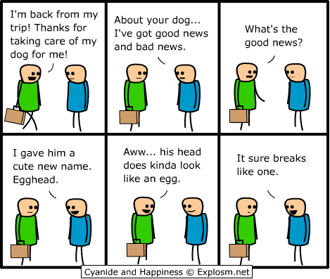 Cyanide & Happiness 8.9.2007