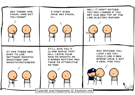 Cyanide & Happiness 15.10.2007