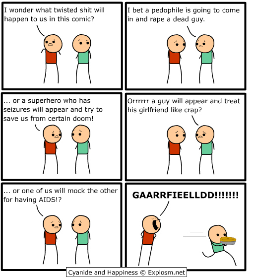 Cyanide & Happiness 24.10.2007