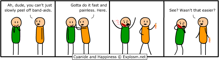 Cyanide & Happiness 28.10.2007