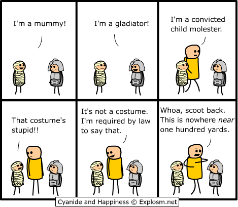 Cyanide & Happiness 31.10.2007