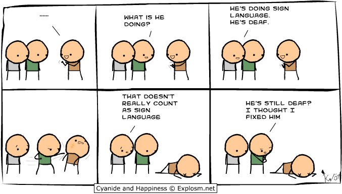 Cyanide & Happiness 8.12.2007