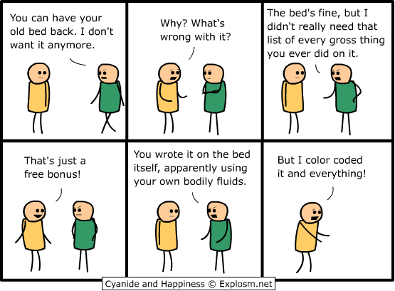 Cyanide & Happiness 12.12.2007