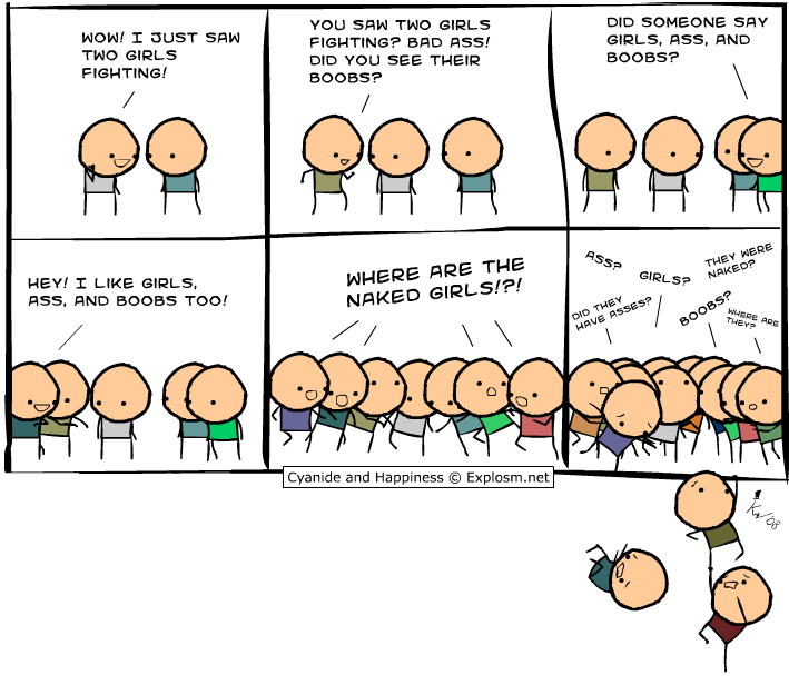 Cyanide & Happiness 12.1.2008