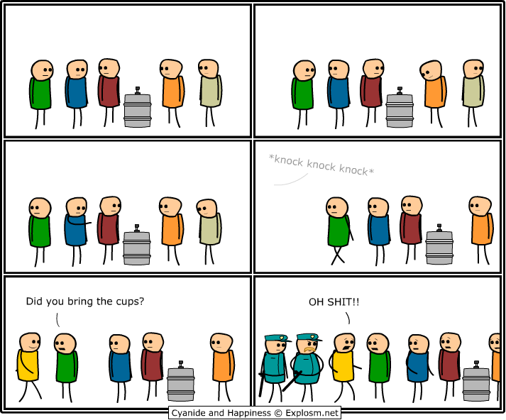 Cyanide & Happiness 24.1.2008