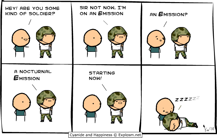 Cyanide & Happiness 25.1.2008