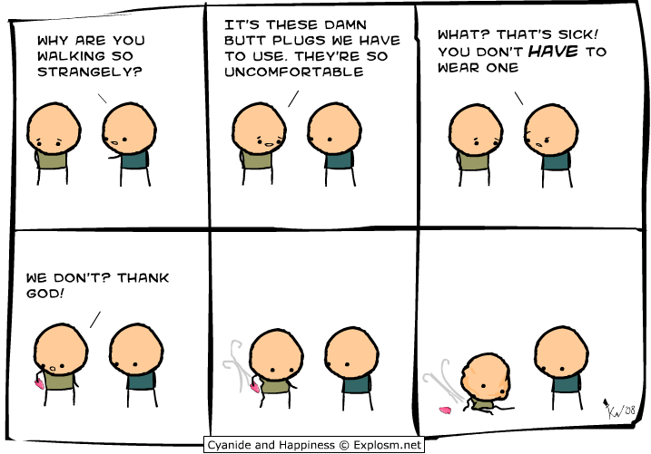 Cyanide & Happiness 20.2.2008