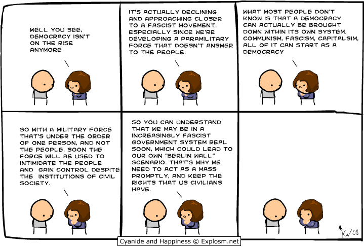 Cyanide & Happiness 7.3.2008