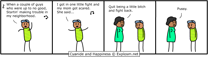 Cyanide & Happiness 9.4.2008