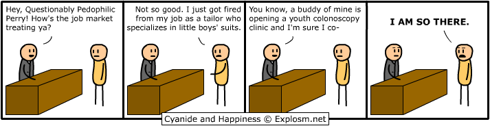 Cyanide & Happiness 25.4.2008