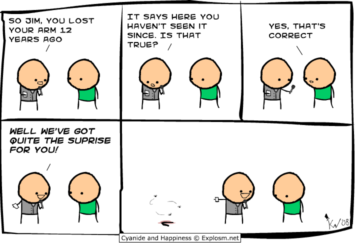 Cyanide & Happiness 23.4.2008