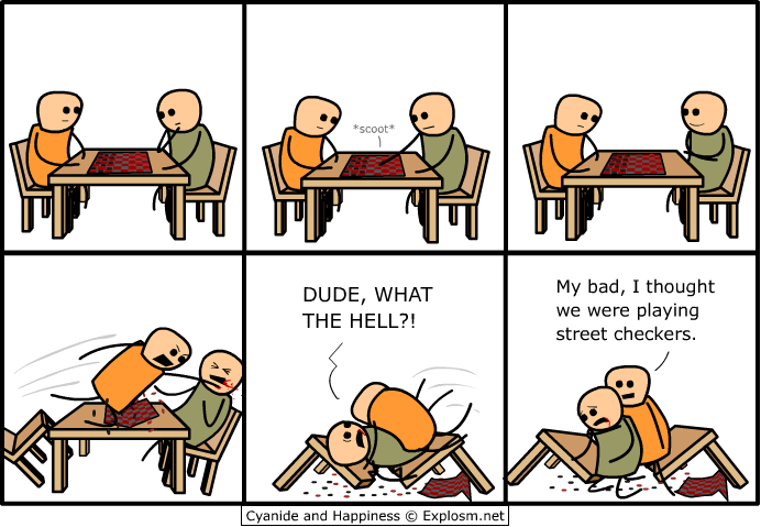 Cyanide & Happiness 8.6.2008