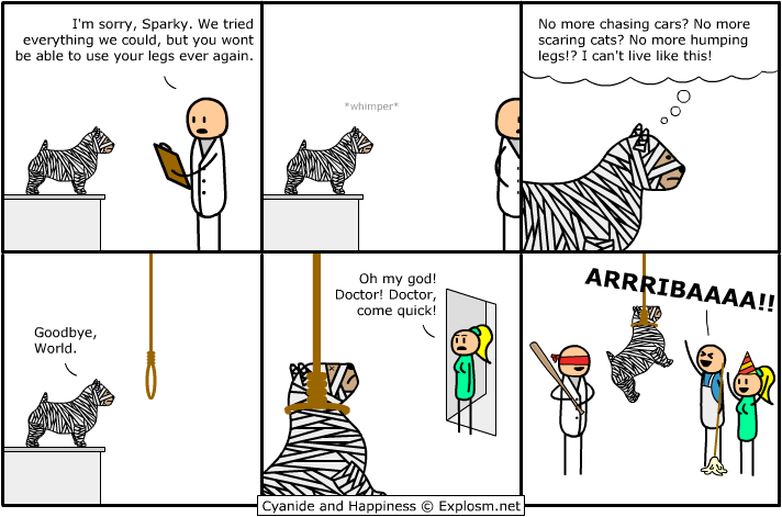 Cyanide & Happiness 19.7.2008