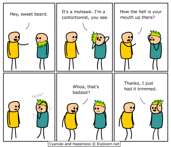 Cyanide & Happiness 14.8.2008