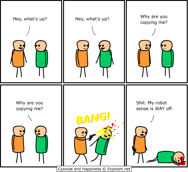 Cyanide & Happiness 11.9.2008