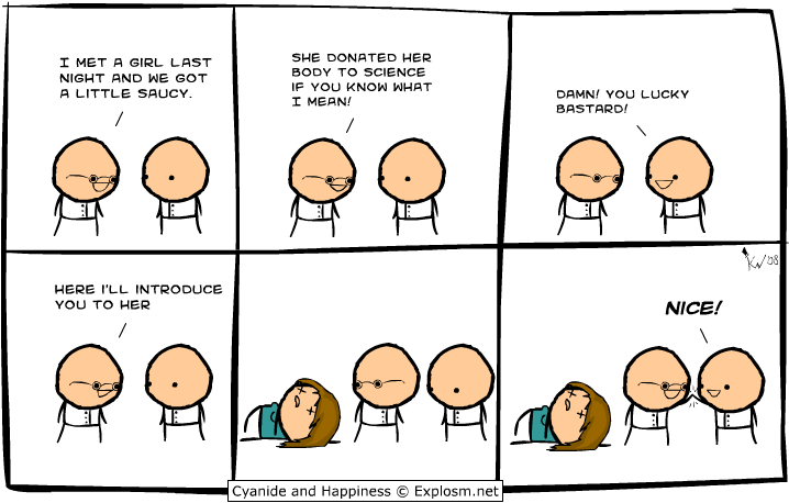 Cyanide & Happiness 12.9.2008