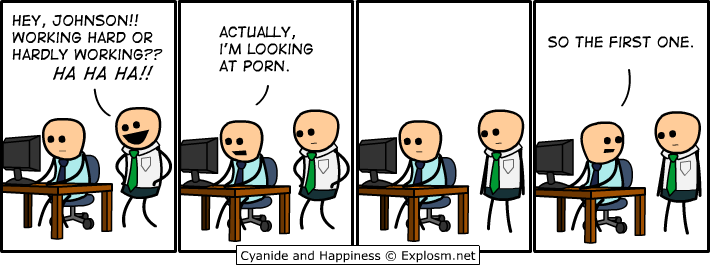 Cyanide & Happiness 16.10.2008