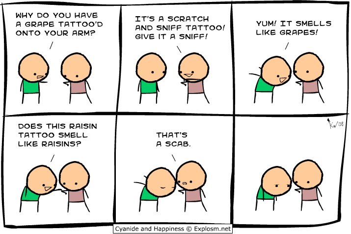 Cyanide & Happiness 21.10.2008