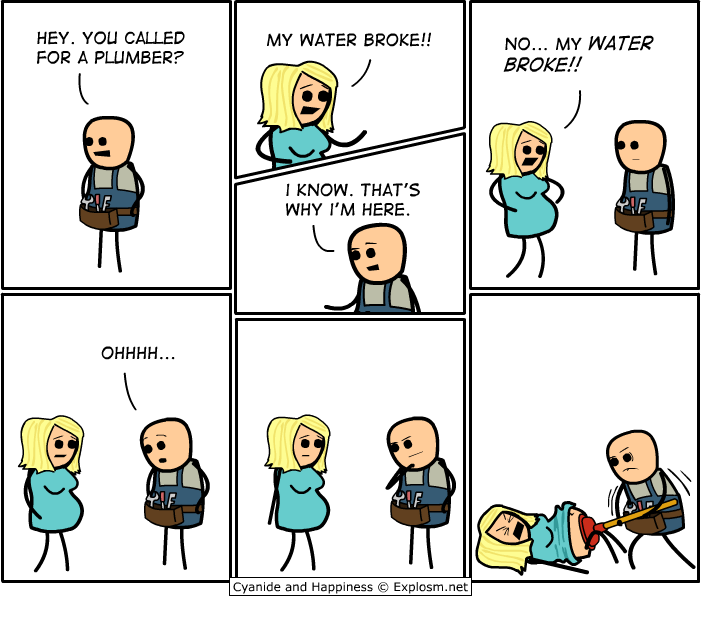 Cyanide & Happiness 23.10.2008