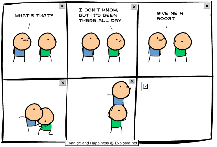 Cyanide & Happiness 25.10.2008