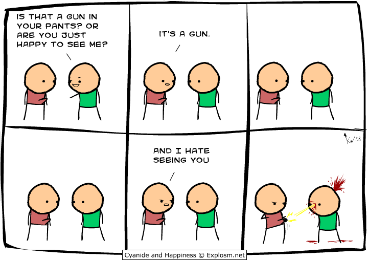 Cyanide & Happiness 29.10.2008