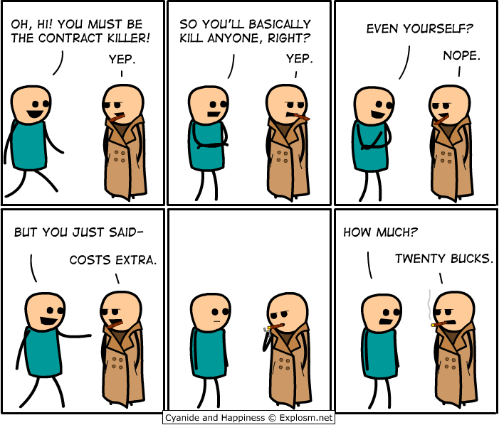 Cyanide & Happiness 6.11.2008