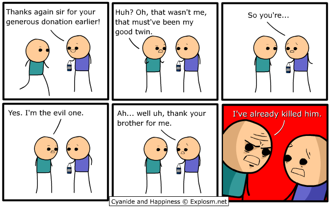 Cyanide & Happiness 14.11.2008