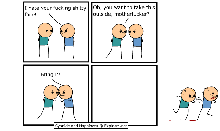 Cyanide & Happiness 17.11.2008