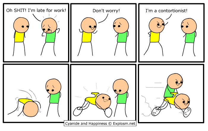 Cyanide & Happiness 8.1.2009