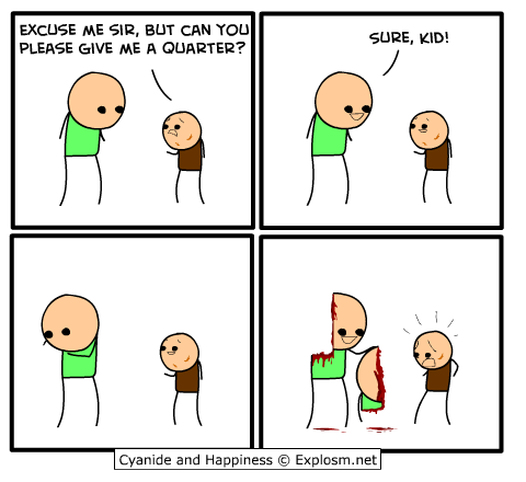 Cyanide & Happiness 12.1.2009