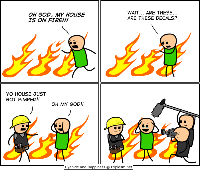 Cyanide & Happiness 13.1.2009