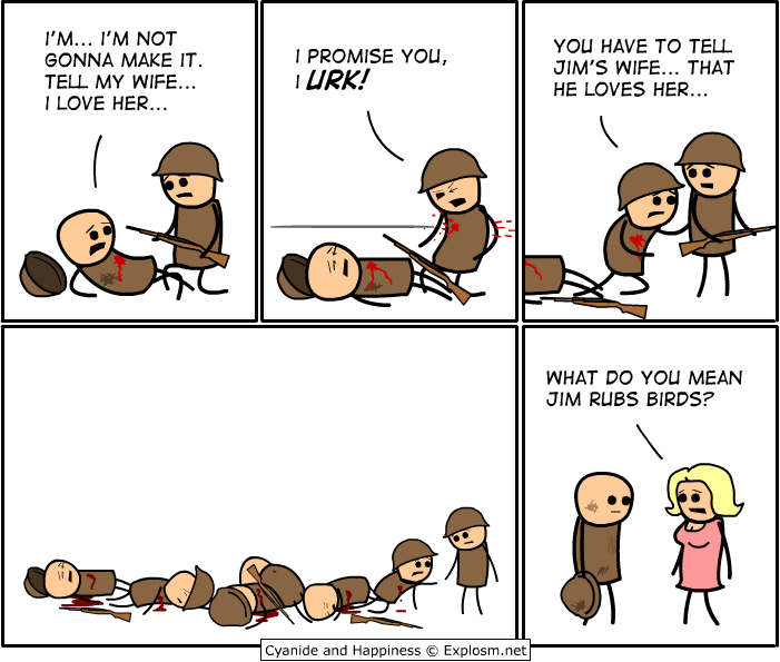 Cyanide & Happiness 15.1.2009