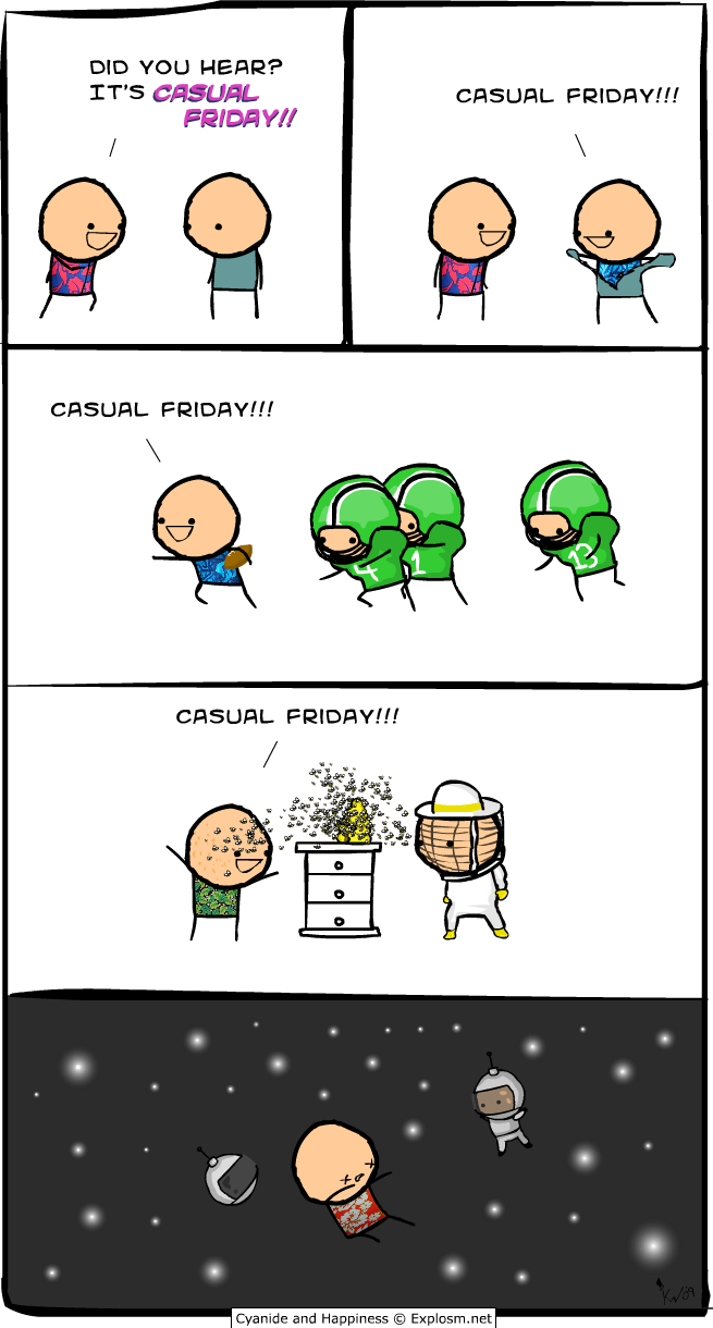 Cyanide & Happiness 18.1.2009