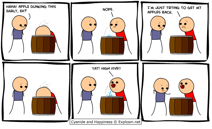 Cyanide & Happiness 23.2.2009