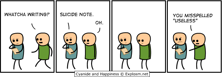 Cyanide & Happiness 28.2.2009