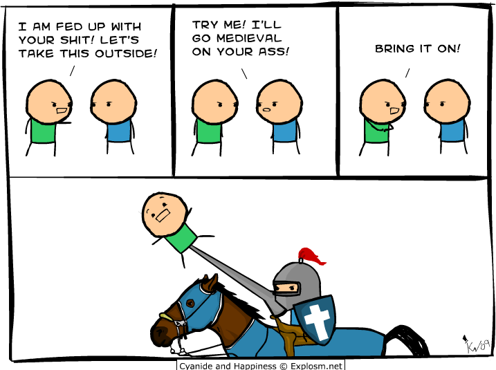 Cyanide & Happiness 9.3.2009