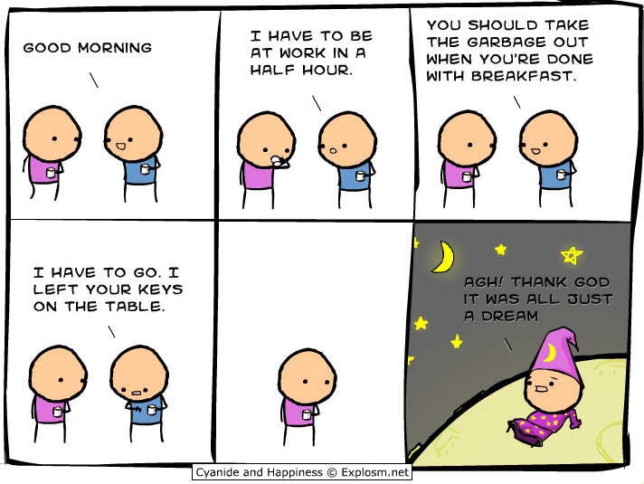 Cyanide & Happiness 12.3.2009