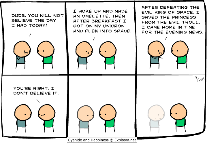 Cyanide & Happiness 16.3.2009