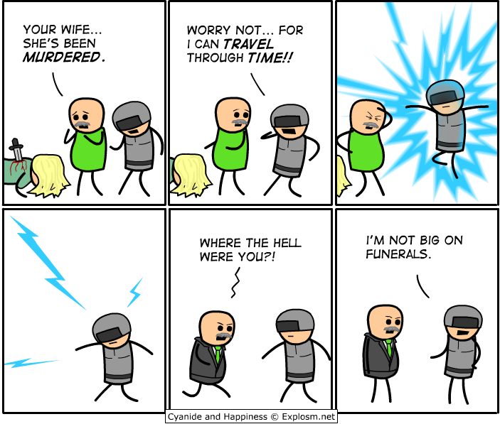 Cyanide & Happiness 18.3.2009