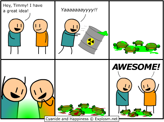 Cyanide & Happiness 19.3.2009