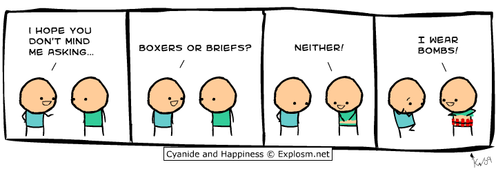 Cyanide & Happiness 28.3.2009