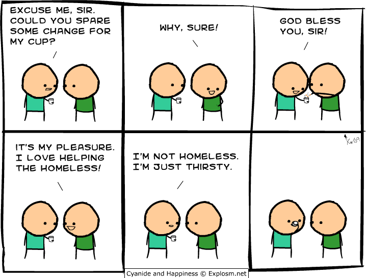 Cyanide & Happiness 4.4.2009