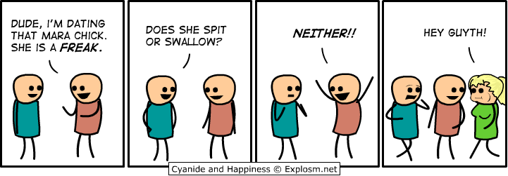 Cyanide & Happiness 16.4.2009