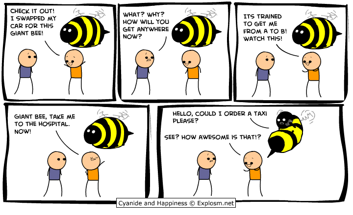 Cyanide & Happiness 17.4.2009