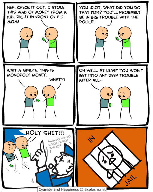 Cyanide & Happiness 8.6.2009