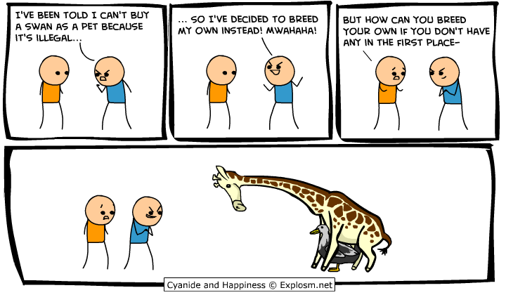 Cyanide & Happiness 12.6.2009