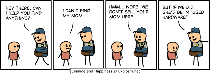 Cyanide & Happiness 15.6.2009