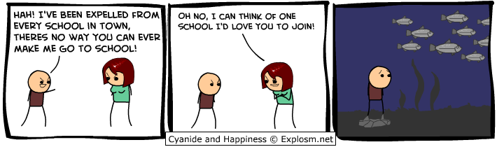 Cyanide & Happiness 19.6.2009