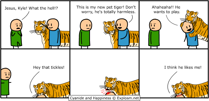 Cyanide & Happiness 1.7.2009