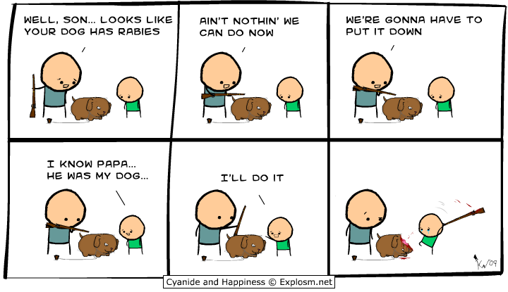 Cyanide & Happiness 28.7.2009